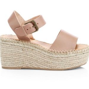Soludos Minorca platform espadrilles, size 7